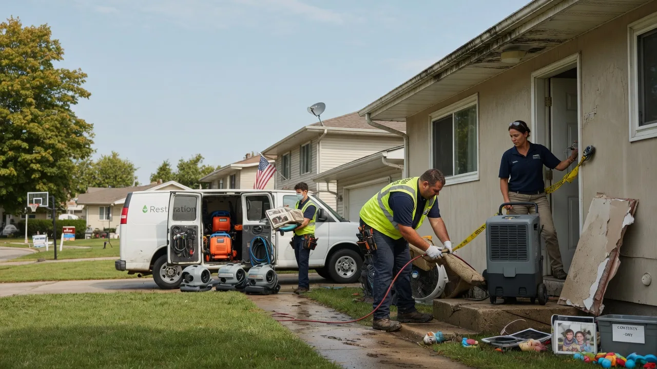 Water Damage Restoration in Bridgeville, PA near me
